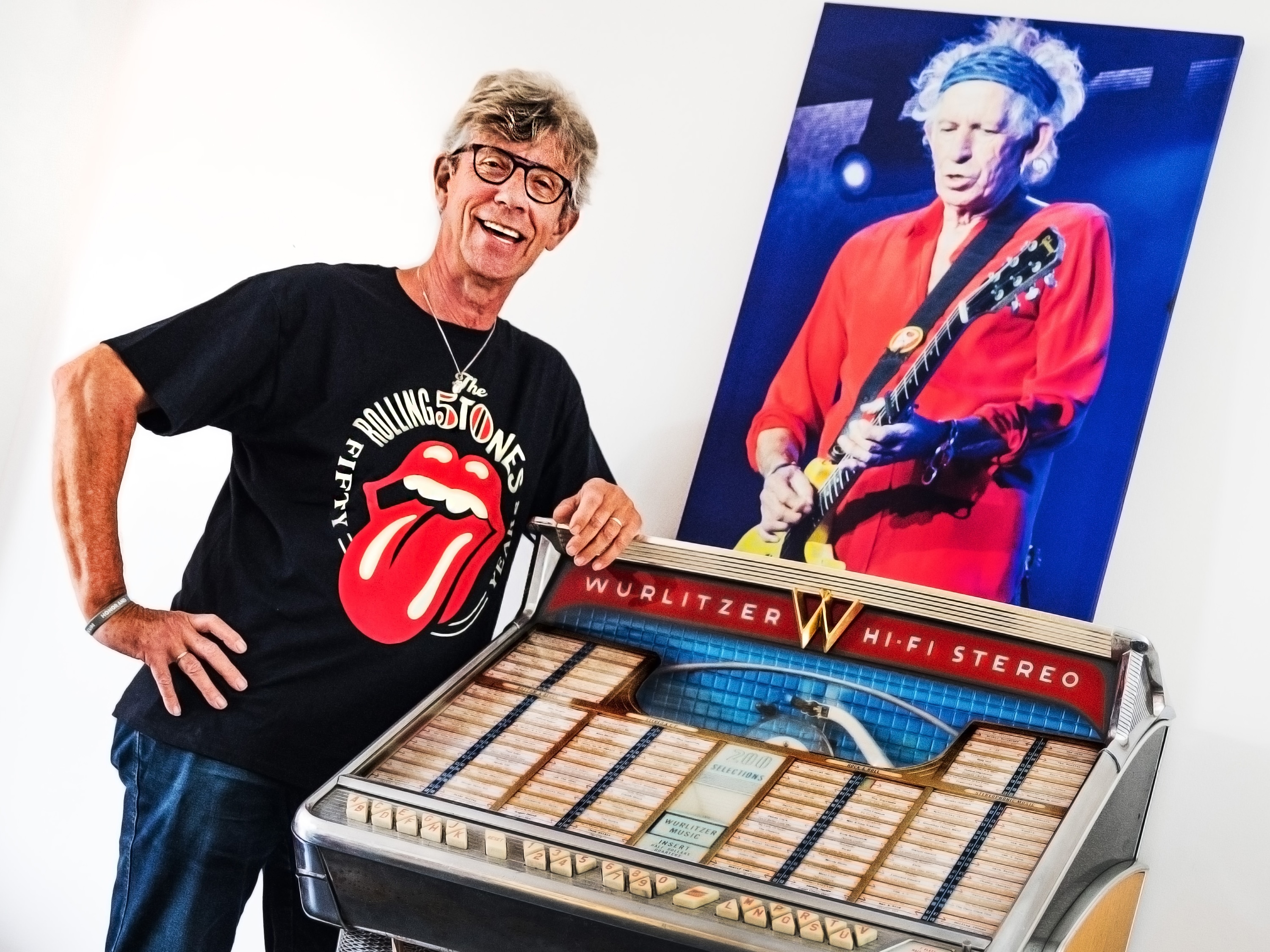 Jelle tadema vertelt over zijn levenslannge fascinatie voor de Rolling Stones